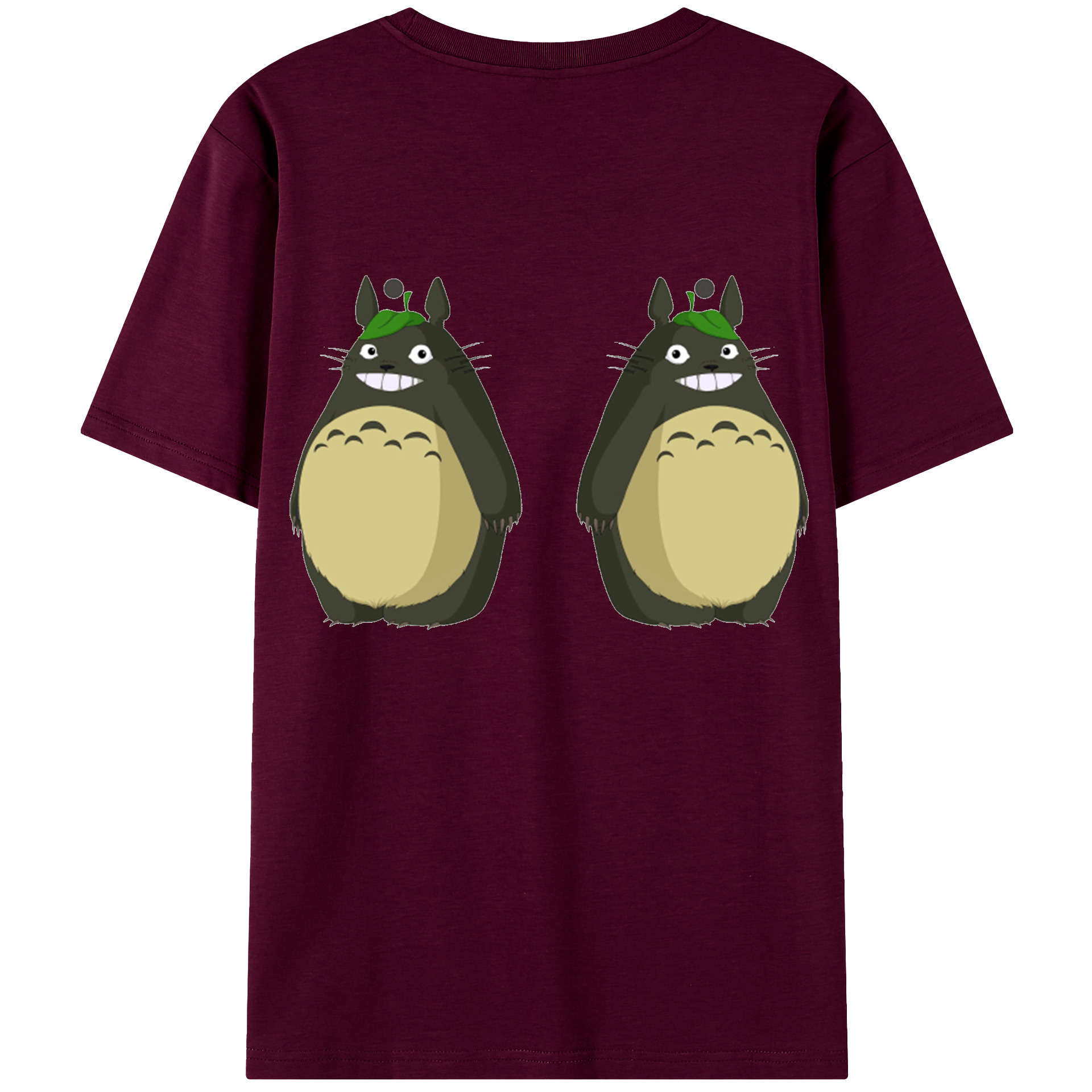 （画像用） となりのトトロ 草壁メイ 草壁サツキ My Neighbor Totoro Satsuki Kusakabe Mei Kusakabe レディース半袖Tシャツ(バックプリント)